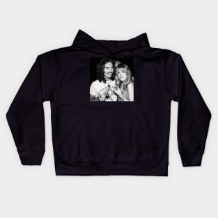 George Harrison and Stevie Nicks, 1978. Kids Hoodie